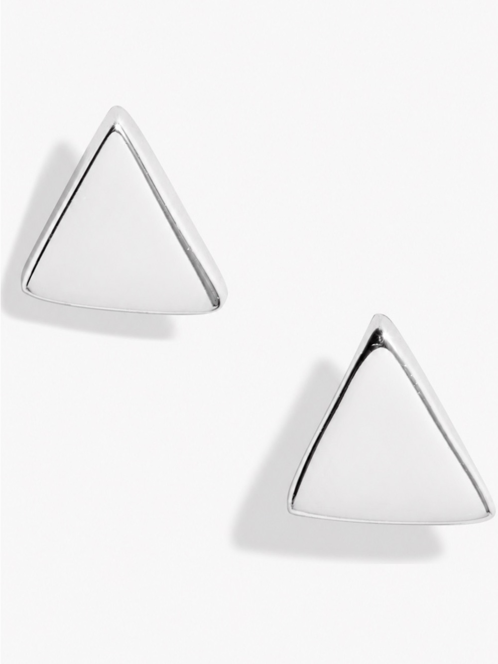 NWT Argento Vivo Sterling Silver Triangle Stud Earrings
